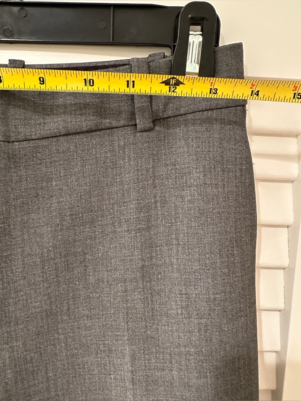 Aritzia Babaton Agency Pant Heather Charcoal Gray Size 4 NWOT - Picture 2 of 11
